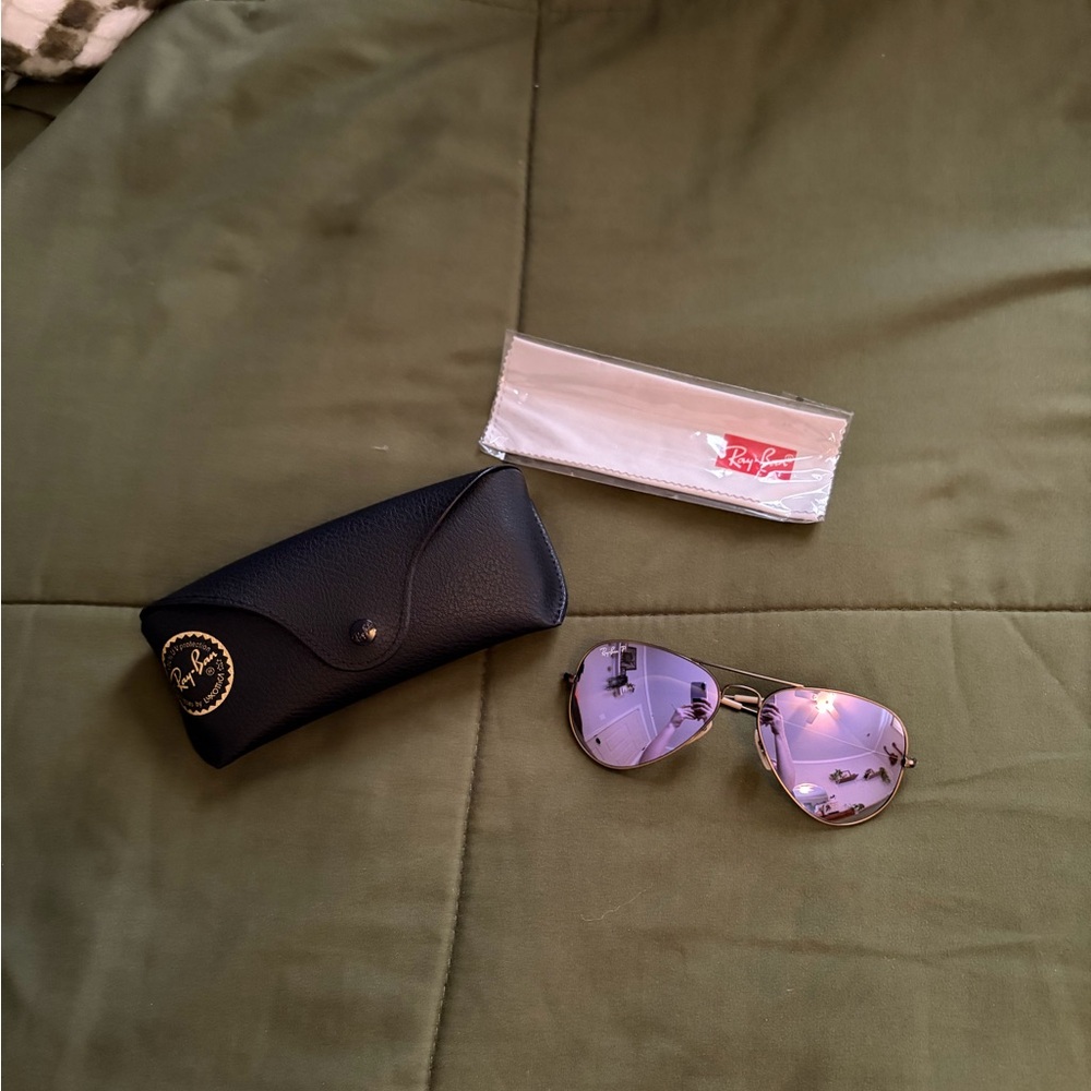 Ray-Ban Aviator Sunglasses Set